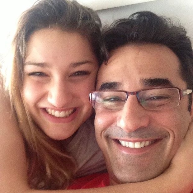 дочь Саша бразильского актера Лусиану Шафира