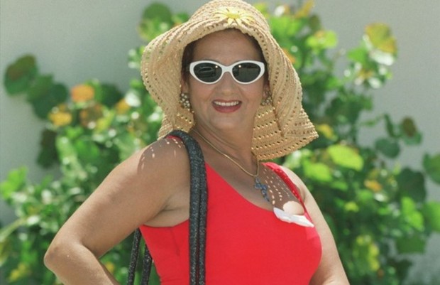 Бразильская актриса Мара Манзан