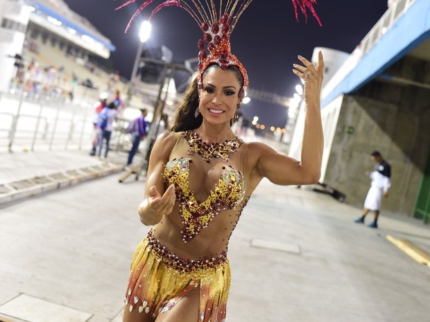 Бразильская актриса Клаудия Райя