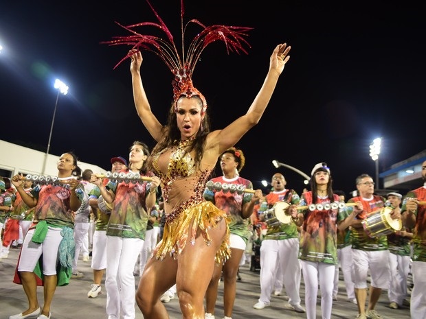 Бразильская актриса Клаудия Райя