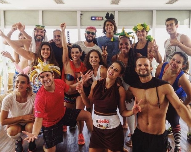 Бразильская актриса Дебора Секку