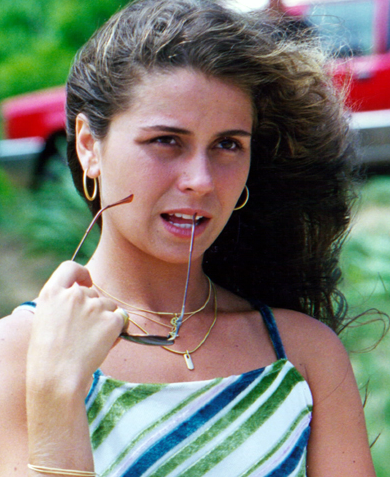 Бразильская актриса Джованна Антонелли в роли Джуди в "Лете нашей тайны / Corpo Dourado"