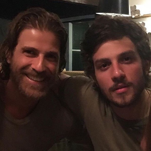 Бразильский актер Рейнальдо Джаниччини, бразильский актер Шай Суэди