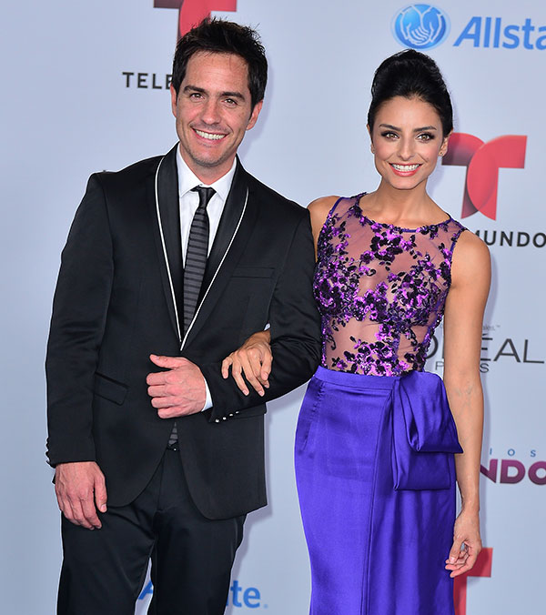 Мексиканский актер Маурисо Очманн и Айслинн Дербес