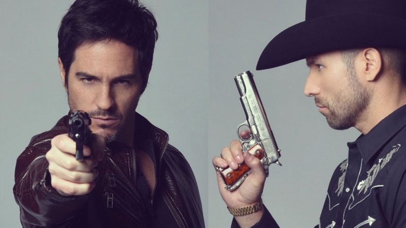 Мексиканский актер Маурисо Очманн и мексиканский актер Рафаэль Амайя, Повелитель небес