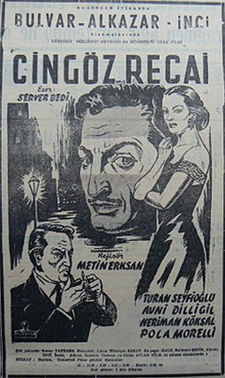 Турецкий актер Кенан Имирзалыоглу Постер к турецкому фильму Белый ад / Beyaz Cehennem / Cingöz Recai