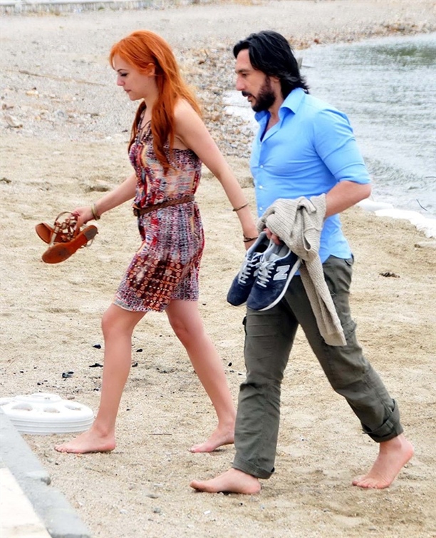 Турецкая актриса Мерьем Узерли и Джан Атеш, Мерьем Узерли и Джан Атеш, Мерьем Узерли турецкая актриса и Джан Атеш