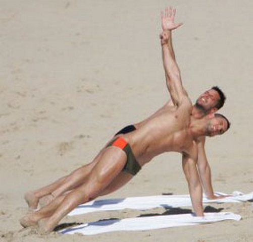 Пуэрториканский певец Рики Мартин, бывший бойфренд Рики Мартина, Карлос Гонсалес Абелла