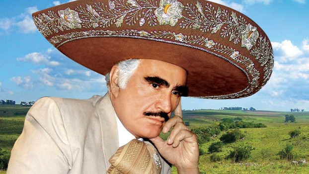 Мексиканский певец Висенте Фернандес, Мексиканский певец Алехандро Фернандес, стадион Ацтека в Мексике